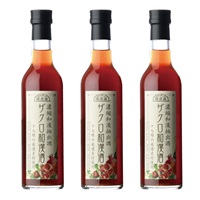 【 30％OFFセール】ザクロ和漢酒 300ml×3本セット リキュール（17種類の和漢素材配合）小ボトル