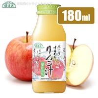順造選　すりおろしりんご汁（果汁100％ストレート）180ml 【セット本数をお選びください】