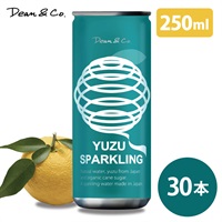 【岡山県産ゆず】YUZU SPARKLING（ゆずスパークリング）250ml×30本セット　炭酸飲料　Dean＆Co.　ノンアルコール