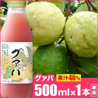 順造選　グァバ　（果汁40％グァバジュース）500ml×1本