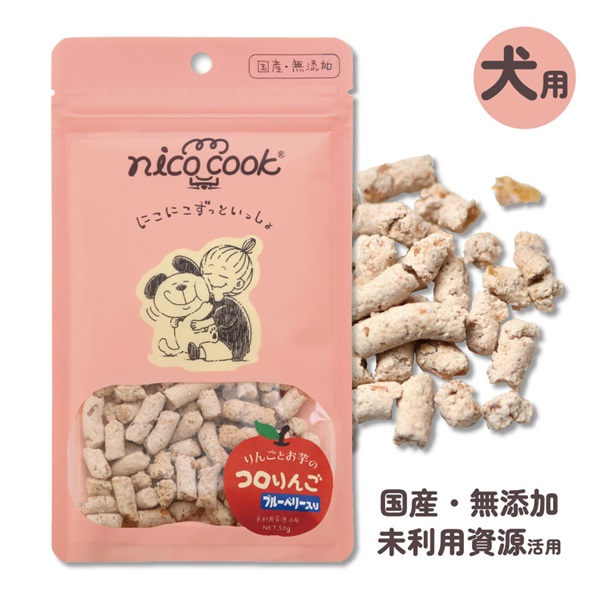 コロりんご,ドッグフード,トリーツ,nico cook,ニコクック